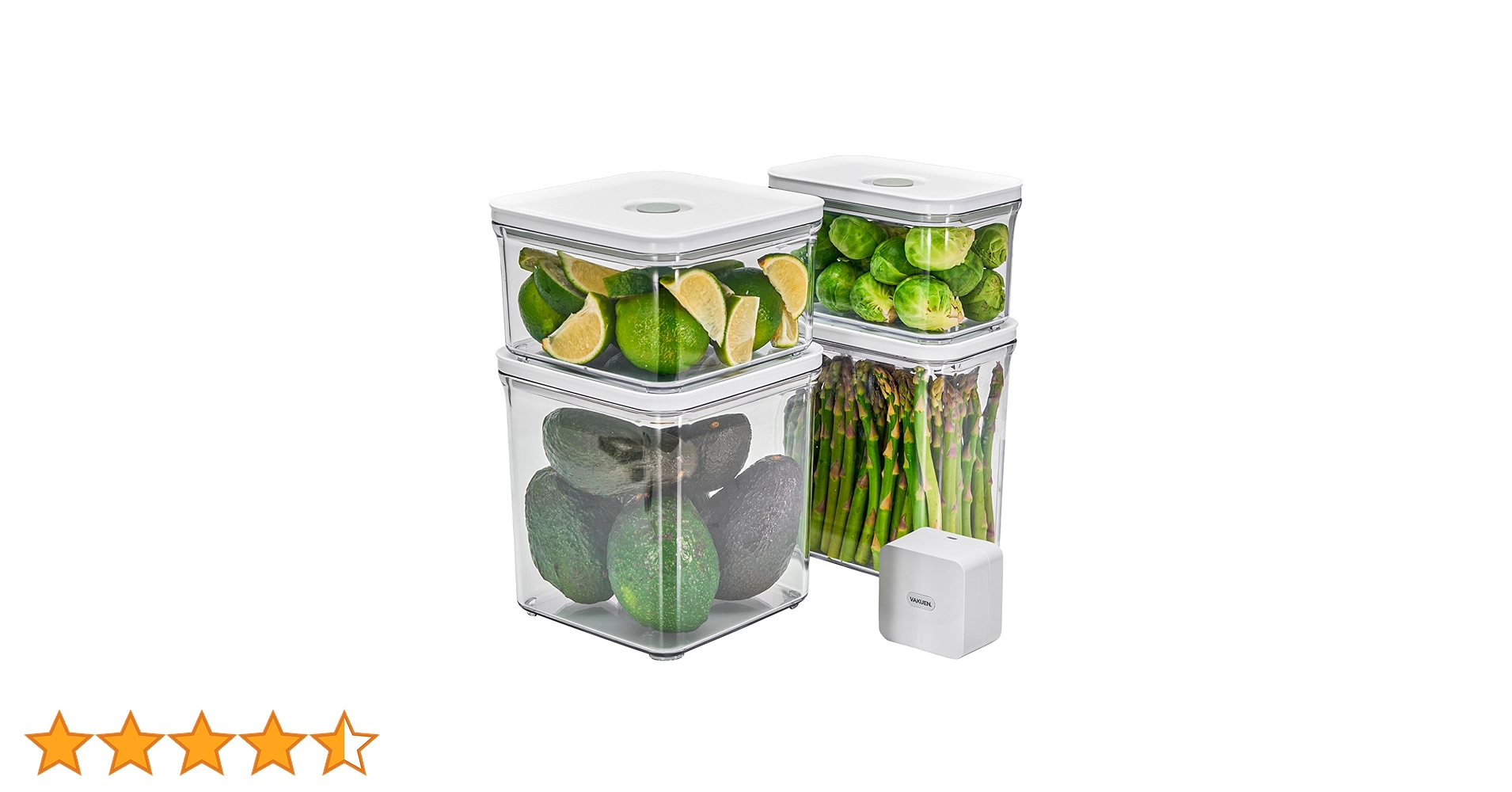 Amazon|VAKUEN プレミアム真空保存容器&全自動食品シーラー機 Amazon|VAKUEN プレミアム真空保存容器&全自動食品シーラー機